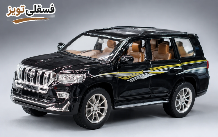 ماشین فلزی دودزا مدل Toyota Prado مقیاس 1:24
