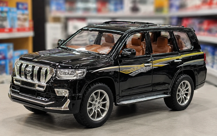 ماشین فلزی دودزا مدل Toyota Prado مقیاس 1:24