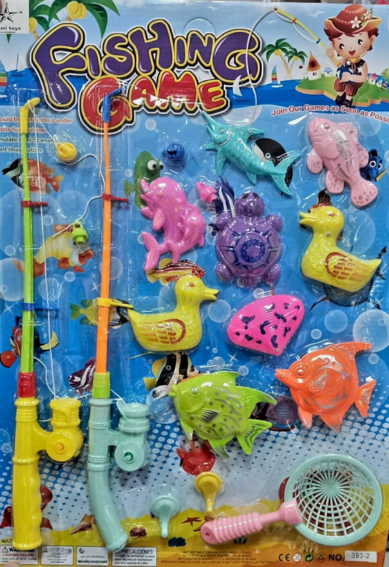 ست ماهیگیری «Fishing Game» قهرمان مسابقات ماهیگیری شوید! (۲ قلاب مخصوص)