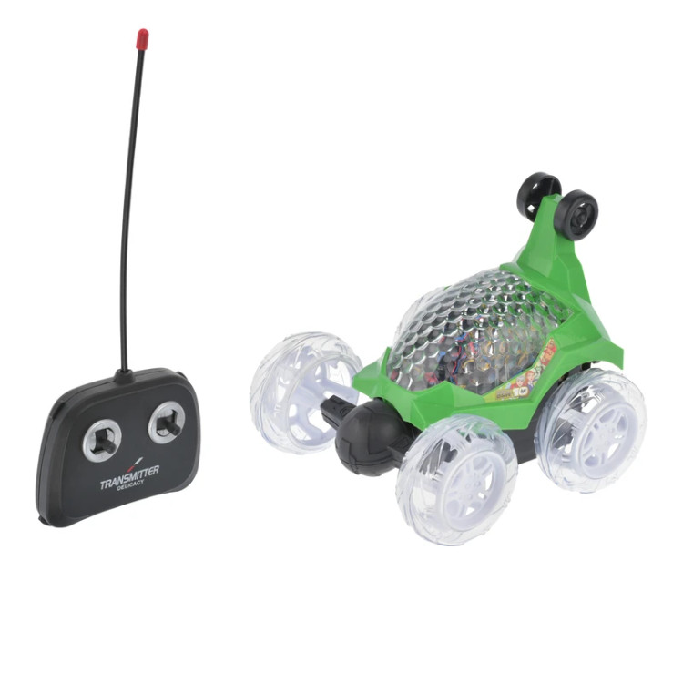 ماشین بازی کنترلی شارژی موزیکال چراغدار مدل دیوانه ملق زن کد B607