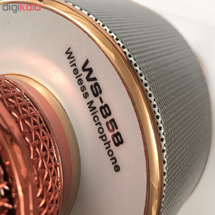 میکروفون اسپیکر شارژی مدل WS-858 کیفیت اصلی