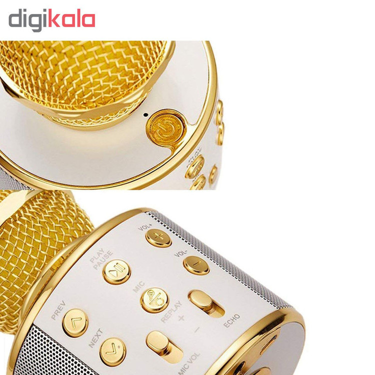 میکروفون اسپیکر شارژی مدل WS-858 کیفیت اصلی