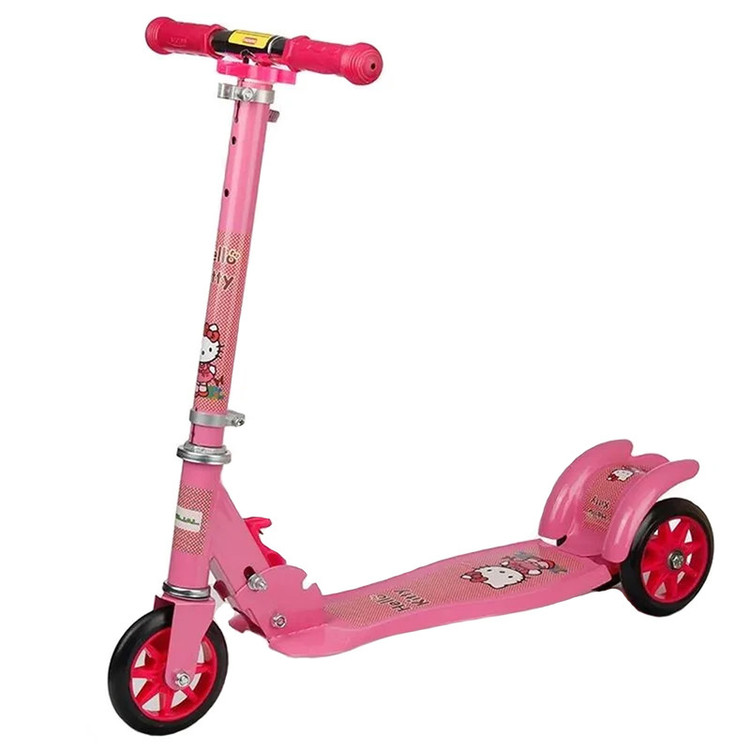 اسکوتر فلزی تاشو چرخ ژله ای چرخ 120 کد Eco 2026 ظرفیت وزنی 70 کیلوگرم