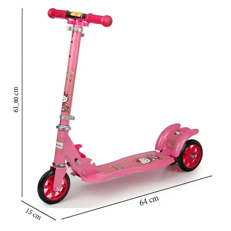 اسکوتر فلزی تاشو چرخ ژله ای چرخ 120 کد Eco 2026 ظرفیت وزنی 70 کیلوگرم