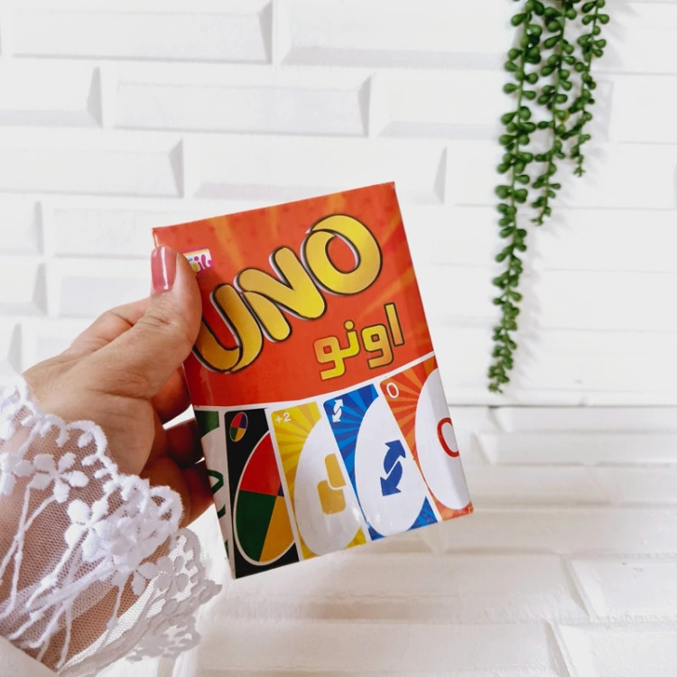 اسباب بازی کارت بازی اونو کارت 60 کارتی