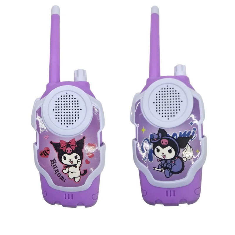 اسباب بازی ناب سل اورجینال  بیسیم کرومی WALKIE TALKIE KUROMI مجموعه دو عددی