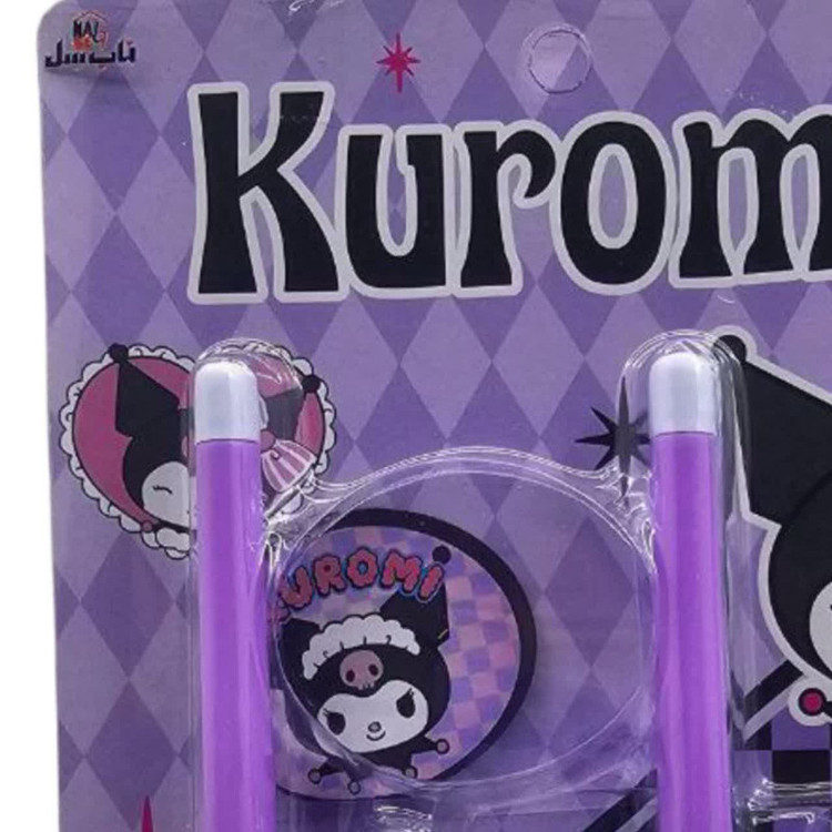 اسباب بازی ناب سل اورجینال بیسیم کرومی WALKIE TALKIE KUROMI مجموعه دو عددی